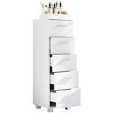 MID.YOU Visoka Komoda Zalo M, Bela | Shoptok.si