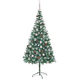  Umjetno božićno drvce s stalakom Zelena 210 cm PVC i čelik | Eponuda.com