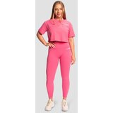 GymBeam Women‘s Limitless Cropped T-Shirt Dragonfruit | ePonuda.com