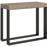 Ityhome 90 x 77 konzolna miza rjava, (20847565) | Shoptok.si