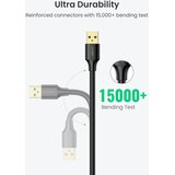Ugreen produžni USB 3.0 kabel (M do Ž) crni 2m - u polietilenskoj vrećici | shoptok.hr