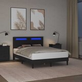  Krevetna konstrukcija Crna 140 x 200 cm Umjetna koža | shoptok.hr