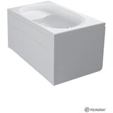Polyagram Kada sedeća sa oplatom i postoljem 110x75cm Triton | Eponuda.com