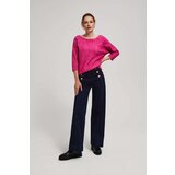 Marisse Fuchsia Sweater With 3/4 Sleeves | Shoptok.si