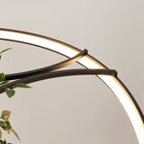 Thoro Črna aluminijasta LED viseča svetilka &amp;oslash; 110 cm RIO &amp;ndash; Slike