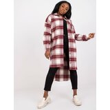 ex moda Shirt-EM-KS-003/04.07-burgundy | Shoptok.si