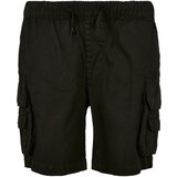 Urban Classics Boys' Double Pocket Cargo Shorts Black | ePonuda.com