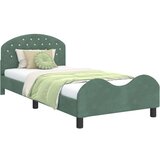  Otroški posteljni okvir z vznožjem Morsko zelena 80 x 200 cm, (5000104552) | Shoptok.si