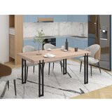 Støraa Blagovaonski stol s pločom stola u dekoru hrasta u prirodnoj boji 90x160 cm Azuma – | shoptok.hr