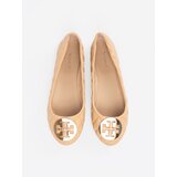 Shelvt Beige eco leather ballerinas | shoptok.hr