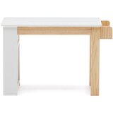 Kave Home Otroška pisalna miza z belo mizno ploščo 40x77 cm Serwa – | Shoptok.si
