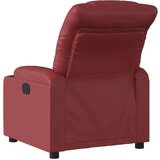  Naslonjač od umjetne kože crvena boja vina | shoptok.hr