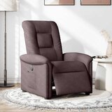 Maison Chic Električni naslanjač - Relax naslanjač temno rjavo blago, (22061090) Cene