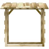 Pergole s krovom 3 kom 100 x 90 x 100 cm impregnirana borovina | shoptok.hr