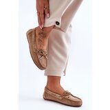 Boto marka niezdefiniowana Women's Suede Loafers Brown Si Passione | Shoptok.si