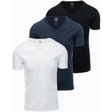 Ombre Men's plain t-shirt - mix 3 cene