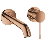 Grohe podometna enoročna armatura za umivalnik na dve odprtini essence (19408GL1) - cool sunrise | Shoptok.si