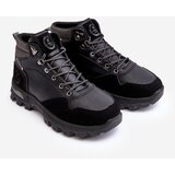 Kesi Men's lace-up trekking boots Trapper Black Salomene | Shoptok.si