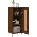  Komoda boja smeđeg hrasta 34,5 x 34 x 90 cm konstruirano drvo | shoptok.hr