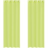 Voile zavjese s ušicama 2 kom zelene boje jabuke 140x260 cm | Eponuda.com