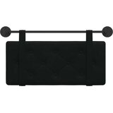  Držeće uzglavlje Zidne Crna 90 x 55 x 5 cm Baršun - Crna 80 cm bez LED | shoptok.hr