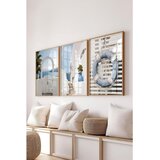 WALLXPERT Ç-300744 - 3040 set dekorativnih slika u više boja (3 komada) | Eponuda.com