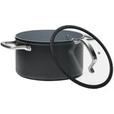 FABINI Aluminijast lonec s pokrovko in neprijemljivo površino za indukcijsko ploščo 5,5 l Meda 3.0 – | Shoptok.si