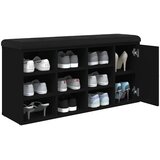 Klupa za cipele crna 102 x 32 x 50 cm od konstruiranog drva | Eponuda.ba