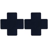 SuperLove Cross Nipple Covers Black | shoptok.hr