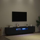  Set TV komoda 2 pcs Crna 180 x 35 x 40 cm Konstruirano drvo | shoptok.hr