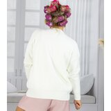 Pri Short cardigan unbuttoned sweater in fluffy knit fabric "COCO CHIC" | shoptok.hr