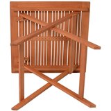 Garden Pleasure Vrtni stol od masivnog eukaliptusa 70,5x70,5 cm Pasaneda – | shoptok.hr