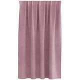  Zastore za zamračivanje s trakama 2 kom Tamno ružičasti pliš | shoptok.hr
