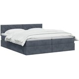 Krevet s od storage s uzglavljem 2 kom. Tamnosiva | shoptok.hr