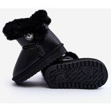 Boto Lined Snow Boots with Fur Black Bessie | ePonuda.com