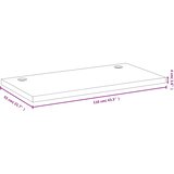  Ploča za radni stol 110 x 55 x 4 cm od bambusa | shoptok.hr