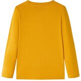  Dječja majica dugih rukava oker 104 | shoptok.hr