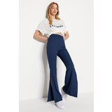 Trendyol Pants - Navy blue - Bootcut Cijene