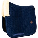 Kentucky Horsewear Dresurna podsedelnica "Velvet Skin Friendly" - navy | Shoptok.si