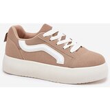 Boto Women's Platform Sneakers Khaki Tellnira | Shoptok.si