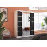 ADRK GARDEROBNA OMARA NORDIC(VE BARV)-Bela/rna | Shoptok.si