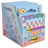  SAMOLJEPLJIV "Z" 76X76MM 90L POST-IT RECYCLED PASTEL BLUE 3M.R330-1RSSB PLAVI BLISTER | Shoptok.si