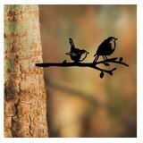 WALLXPERT Dekorativna figura Ptica na grani 03, 55x22 cm, 1,5 mm | Eponuda.ba