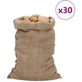 vidaXL Vreče iz jute 30 kosov 60x105 cm 100 % juta 340 gsm | Shoptok.si