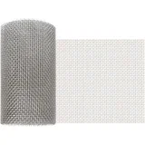 tkanina 20 x 500 cm 6 Mesh Nehrđajući čelik 201 Srebrna