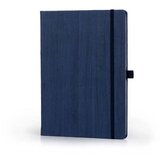  Notes B5 Woody maxi s gumicom, plavi Slike
