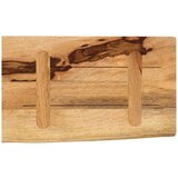 Stolna Mizna plošča 50x20x3,8 cm naraven rob trden robusten mangov les | Shoptok.si