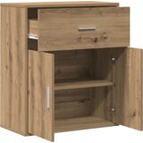 vidaXL Strani šal artisan hrast 60 x 31 x 70 cm Konstruiran les | Shoptok.si