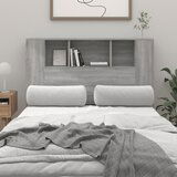 Maison Chic vzglavna omarica - nočna omarica - posteljna omarica siva sonoma 120x18,5x102,5 cm, (21705572) | Shoptok.si