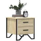  Noćni ormarići 2 kom boja hrasta 40x41x40 cm konstruirano drvo | shoptok.hr